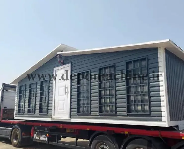 کانکس دپوماشین - شروع قیمت کانکس از 30 میلیون اتاق پیش ساخته با نمای سایدینگ 25 متری