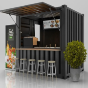 کانکس دپوماشین - شروع قیمت کانکس از 30 میلیون کانکس فروشگاهی کافی شاپ